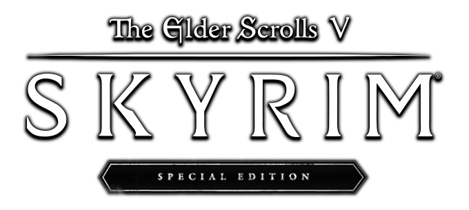 The logo for The Elder Scrolls V: Skyrim Special Edition