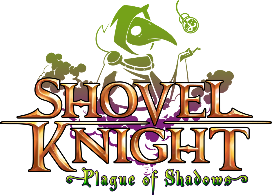 Logo for Shove Knight: Plague of Shadows