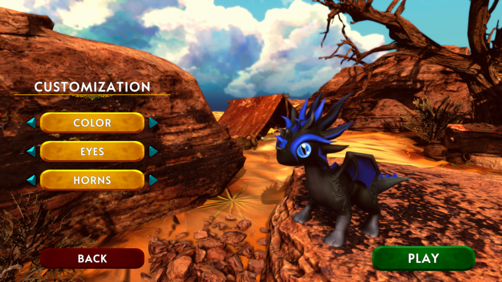 A screenshot of Dragon Creation in Dragon Hop