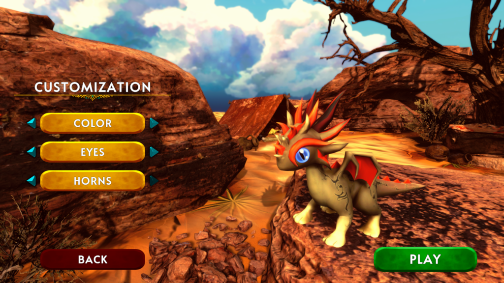 A screenshot of Dragon Creation in Dragon Hop