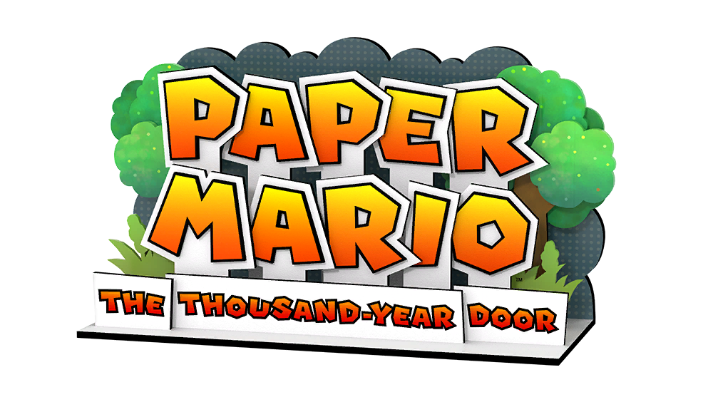 English Logo for the Switch version of Paper Mario: The Thousand-Year Door