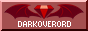 A web button for DarkOverord featuring its logo, a red gem with a dragon wing to the left and right side, and pixel lettering that says "DARKOVERORD".