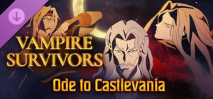 Logo for Vampire Survivors: Ode to Castlevania