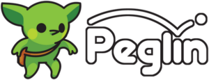 logo for "Peglin"